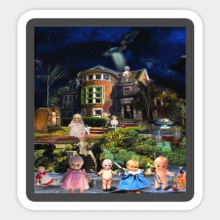 Kewpie Horror Story Sticker